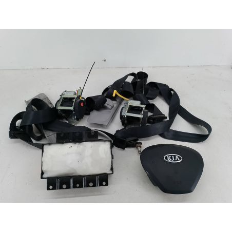 KOMPLET PODUSZEK AIRBAG KIA CEE'D I 1.4 DOHC 109KM 1.4 16V 2007 84540-1HXXX  56900-1H000 