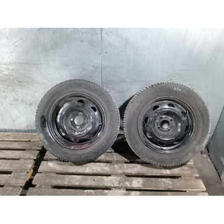 FELGI STALOWE PARA 15 Z OPONAMI PEUGEOT 307 1.6 16V 1.6 16v 2008 