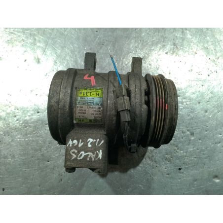 POMPA, SPRĘŻARKA KLIMATYZACJI CHEVROLET KALOS 1.2 16V 2003 96473634    R-134A 