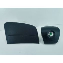 KOMPLET PODUSZEK AIRBAG SKODA ROOMSTER 1.4 TDI 69KM1.4 TDI20075J1880202A  5J0880201B                                            