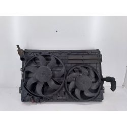 CHŁODNICA WODY Z WENTYLATOREM VW PASSAT B7 2.0 TDI 140KM2.0 TDI20111K0121207BC  3C0121253AR                                            
