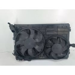 CHŁODNICA WODY Z WENTYLATOREM VW PASSAT B6 2.0 TDI 170KM2.0 TDI20071K0121207AA  1K0121205S  3C0121253K                                            