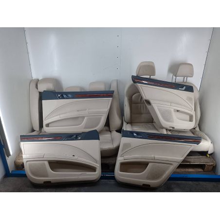 FOTELE KANAPA BOCZKI SKÓRA KOMPLET SKODA SUPERB II 3.6 FSI 260KM 3.6 FSI 2010 