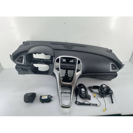 DESKA ROZDZIELCZA,KONSOLA PODUSZKI SENSOR PASY OPEL ASTRA J 1.6 TWINPORT A16XER 115KM 1.6 16V 2010 