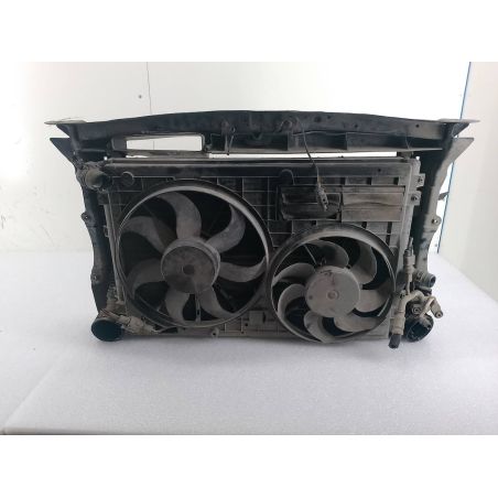 PAS PRZÓD, CHŁODNICA WODY, WENTYLATOR SKODA OCTAVIA II 2.0 TDI 140KM 2.0 TDI 2004 1K1.121.207   1K1.121.207B -55D300191 