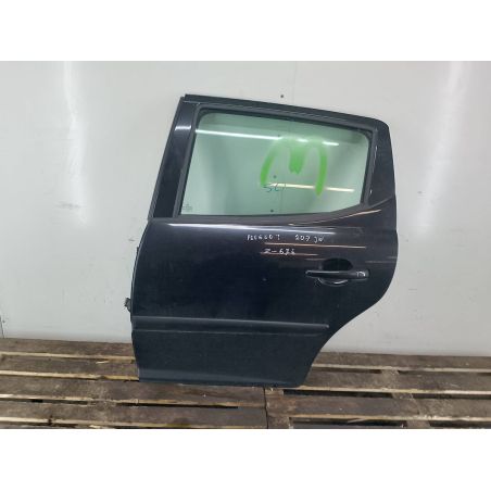 DRZWI LEWY TYŁ PEUGEOT 207 SW 1.4 8V 2008 