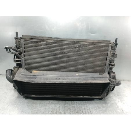 ZESTAW CHŁODNIC WODA KLIMA WENTYLATOR VOLVO V50 1.6 D 109KM 1.6 D 2005 3M5H-8C607-RG  940086 