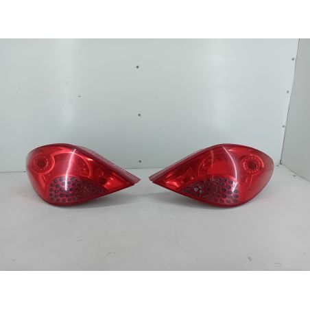 LAMPY TYŁ KOMPLET PEUGEOT 207 1.4 HDI 1.4 HDI 2007 9649986680  96949986580 VP5PFX-13405-A  VP5PFX-13404-A 
