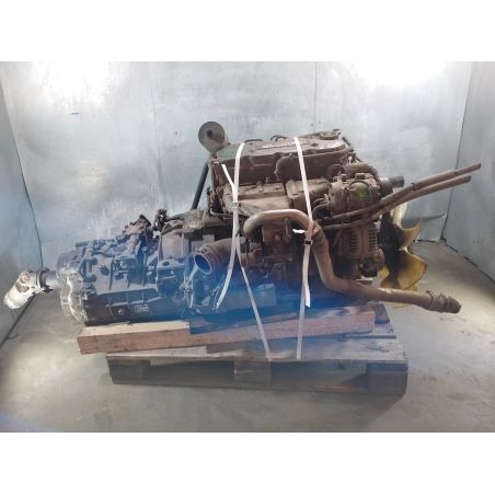 SILNIK KOMPLETNY+ SKRZYNIA BIEGÓW DAF 45.180 4.5 D 2013 FR136  6S700T0 