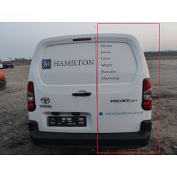 DRZWI SKRZYDŁO PRAWE TYŁ TOYOTA PROACE CITY ( 19 -  ) 1.5 D4D1.5 D4D2021                                            