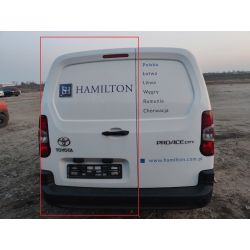 DRZWI SKRZYDŁO LEWE TYŁ TOYOTA PROACE CITY ( 19 -  ) 1.5 D4D1.5 D4D2021                                            