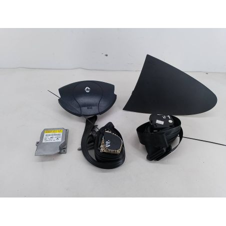 ZESTAW PODUSZEK AIRBAG, PASY PRZÓD, SENSOR RENAULT TWINGO II ( 07-14 ) 1.2 16V 75KM 1.2 16V 2008 230 115 8200527574-D  8200525489-D  8200896813 1 