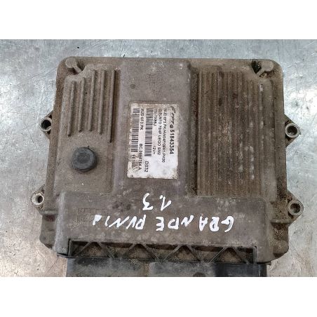 KOMPUTER, STEROWNIK FIAT GRANDE PUNTO 1.3 MULITIJET 2008 51843354 