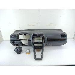 DESKA ROZDZIELCZA,KONSOLA PODUSZKI SENSOR PASY VW GOLF VI 1.6 TDI 105KM1.6 TDI2012                                            